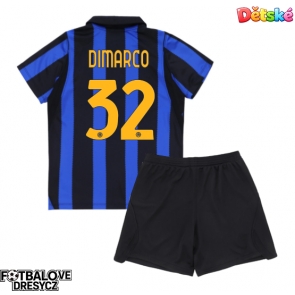 Inter Milan Federico Dimarco #32 Dětské Domácí dres komplet 2026-27 Krátký Rukáv (+ trenýrky)